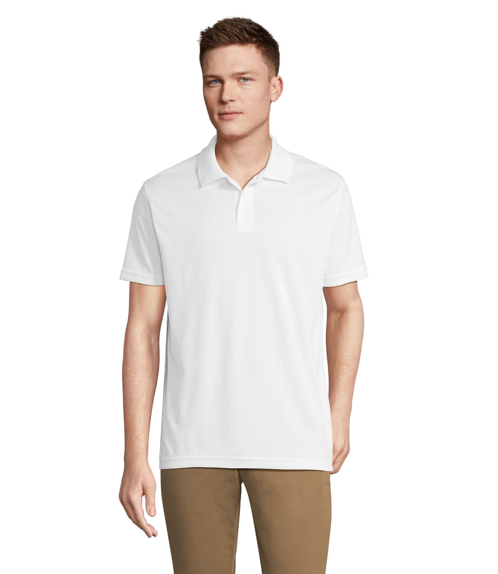 UNISEX POLO Pitcher in wit