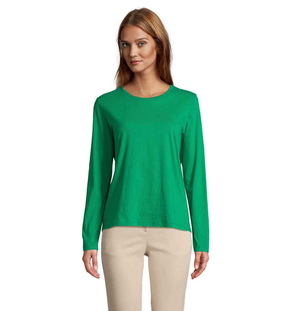 MONARCH DAMES T-SHIRTS Monarch Women in helder groen