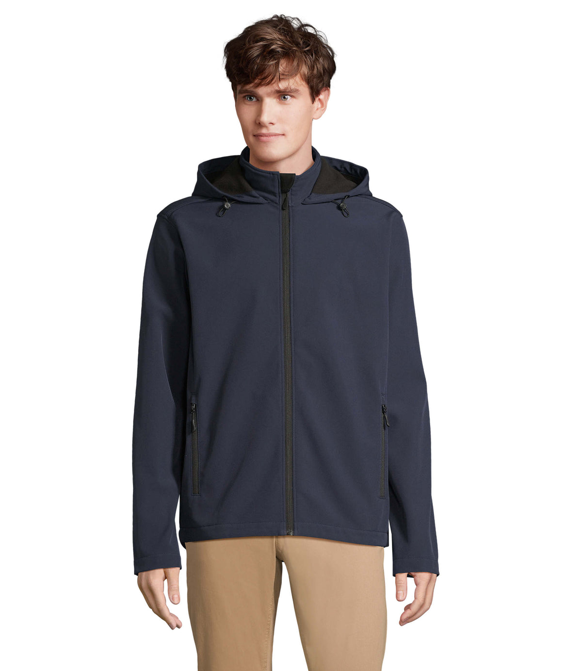 RACE HERENJAS MET CAPUCHON Race Hooded Men in franse marine