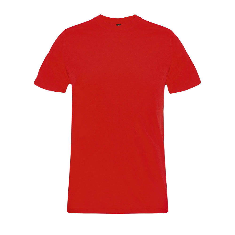 T-shirt Unisex Explorer in gerecycled rood