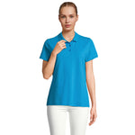PULSE DAMES POLO Pulse Women in aqua