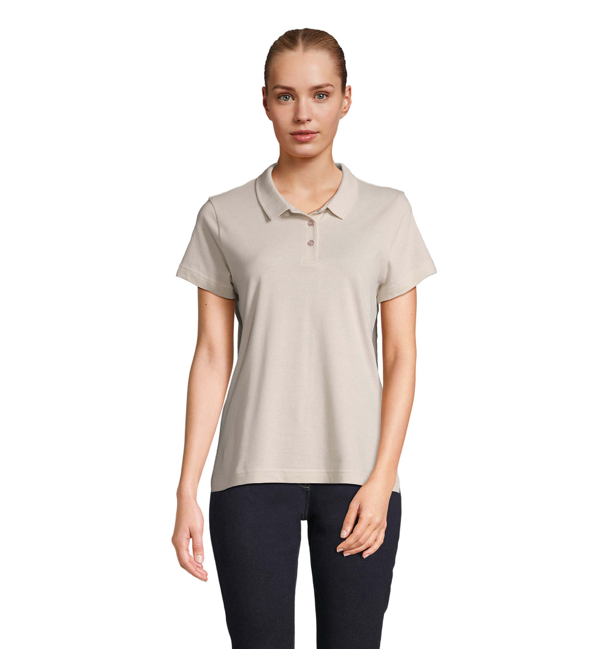 PULSE DAMES POLO Pulse Women in linen twin