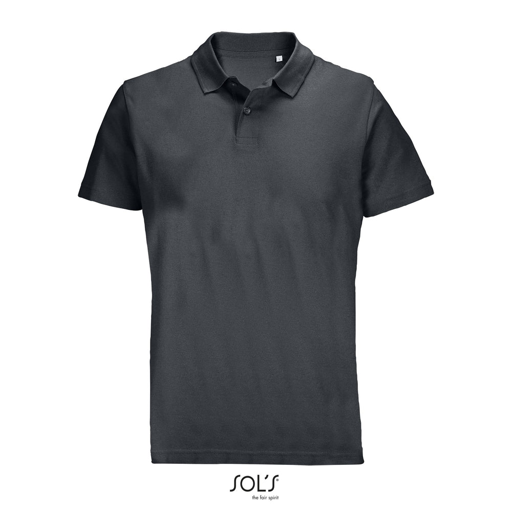 UNISEX POLO Pulse in muisgrijs