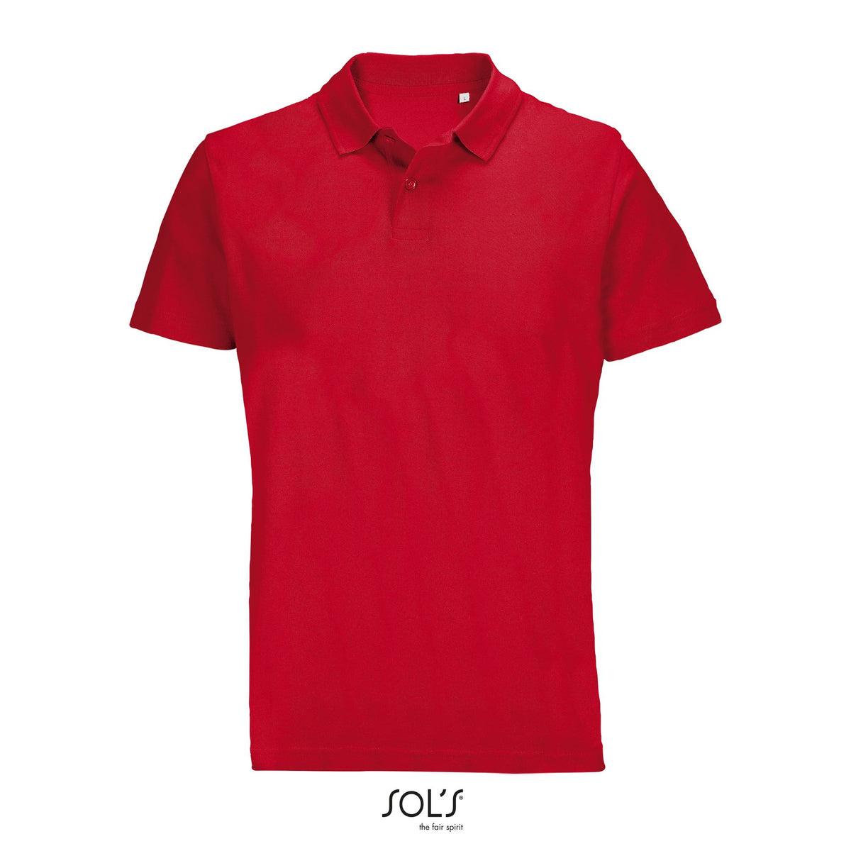 UNISEX POLO Pulse in rood