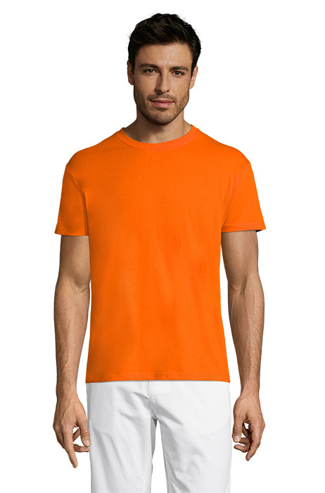 T-SHIRT 150 g Titan in oranje 2