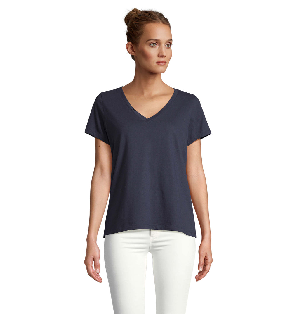 REGENT V T-SHIRT WOMEN Regent V Women in franse marine