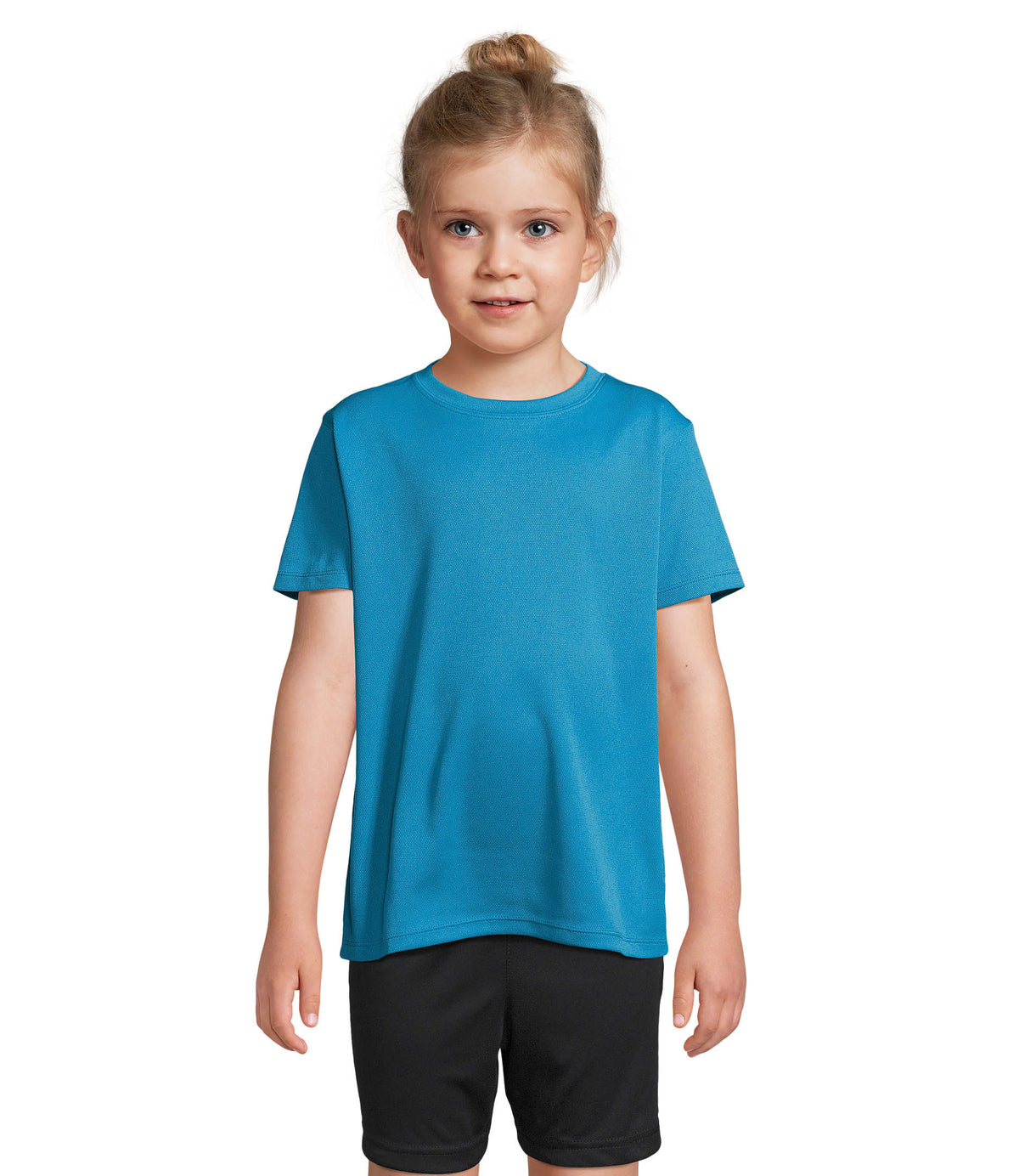 SPORTS T-SHIRT Sprint Kids in aqua