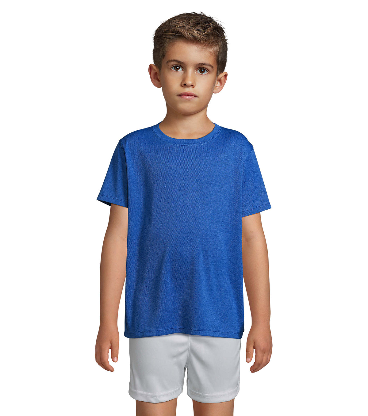 SPORTS T-SHIRT Sprint Kids in koningsblauw