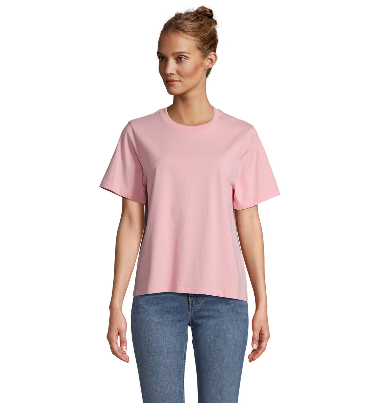 LEGEND DAMES-T-SHIRT Legend Women in snoep roze