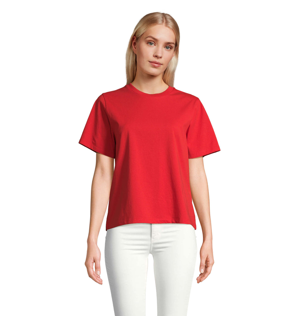 LEGEND DAMES-T-SHIRT Legend Women in helder rood