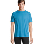 RAGLAN T-SHIRT Vortex in aqua