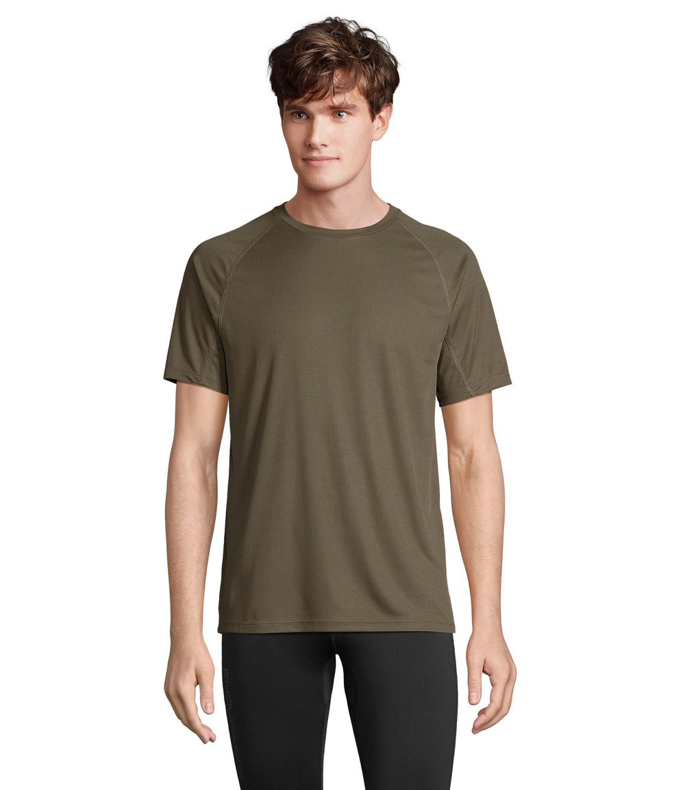 RAGLAN T-SHIRT Vortex in army