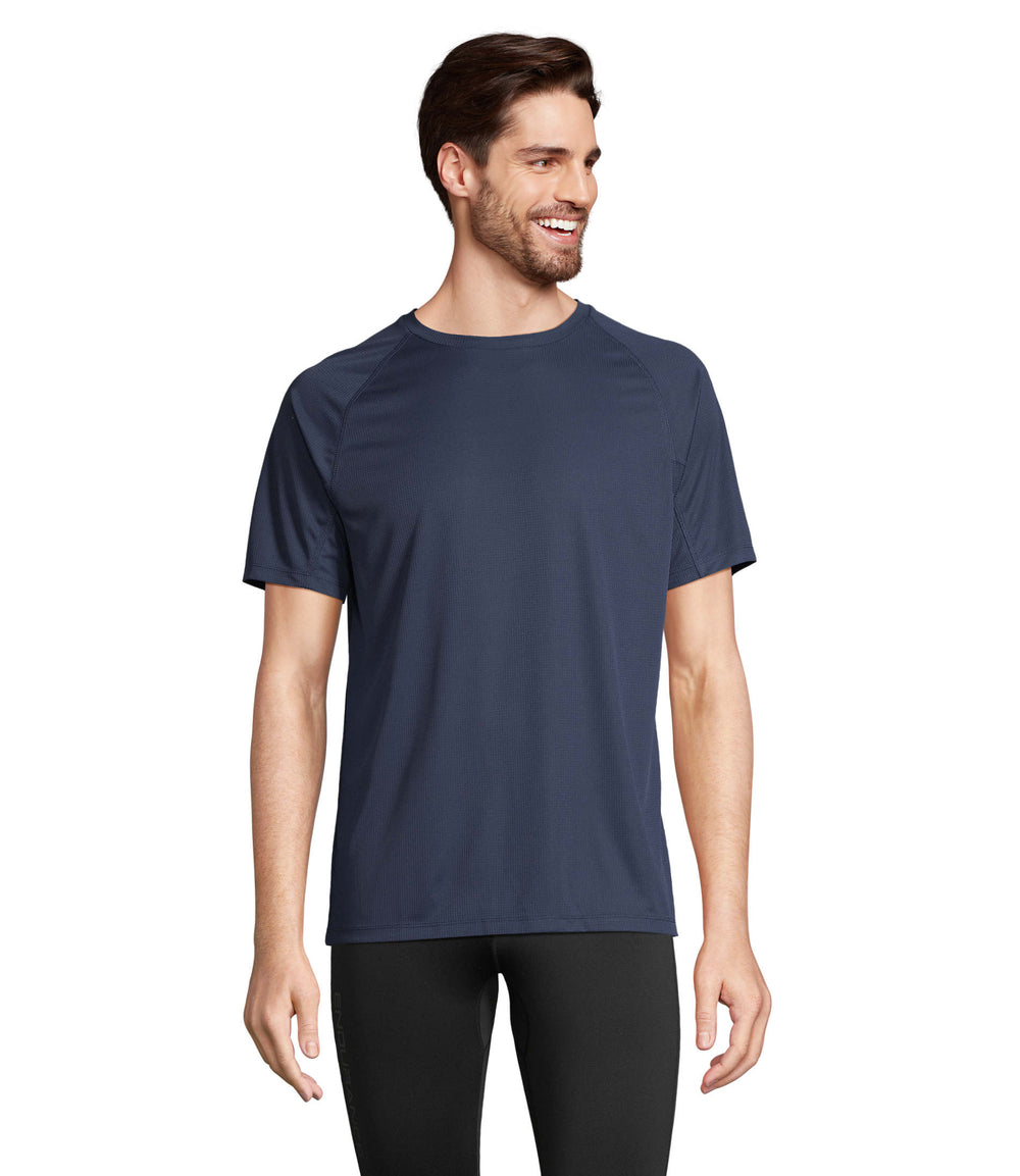 RAGLAN T-SHIRT Vortex in franse marine