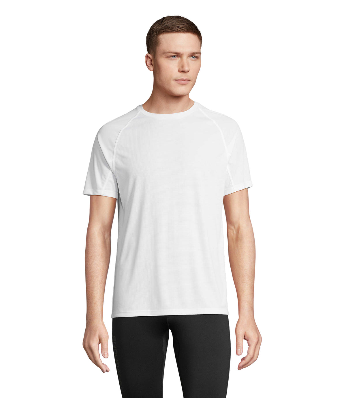 RAGLAN T-SHIRT Vortex in wit