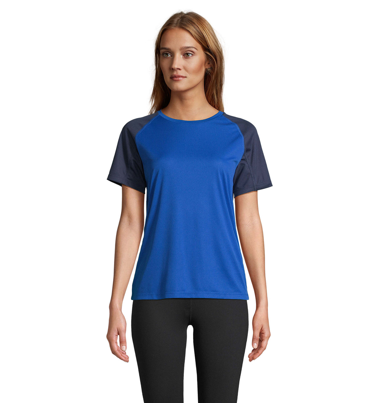 RAGLAN T-SHIRT Vortex Women in french navy/royal blue