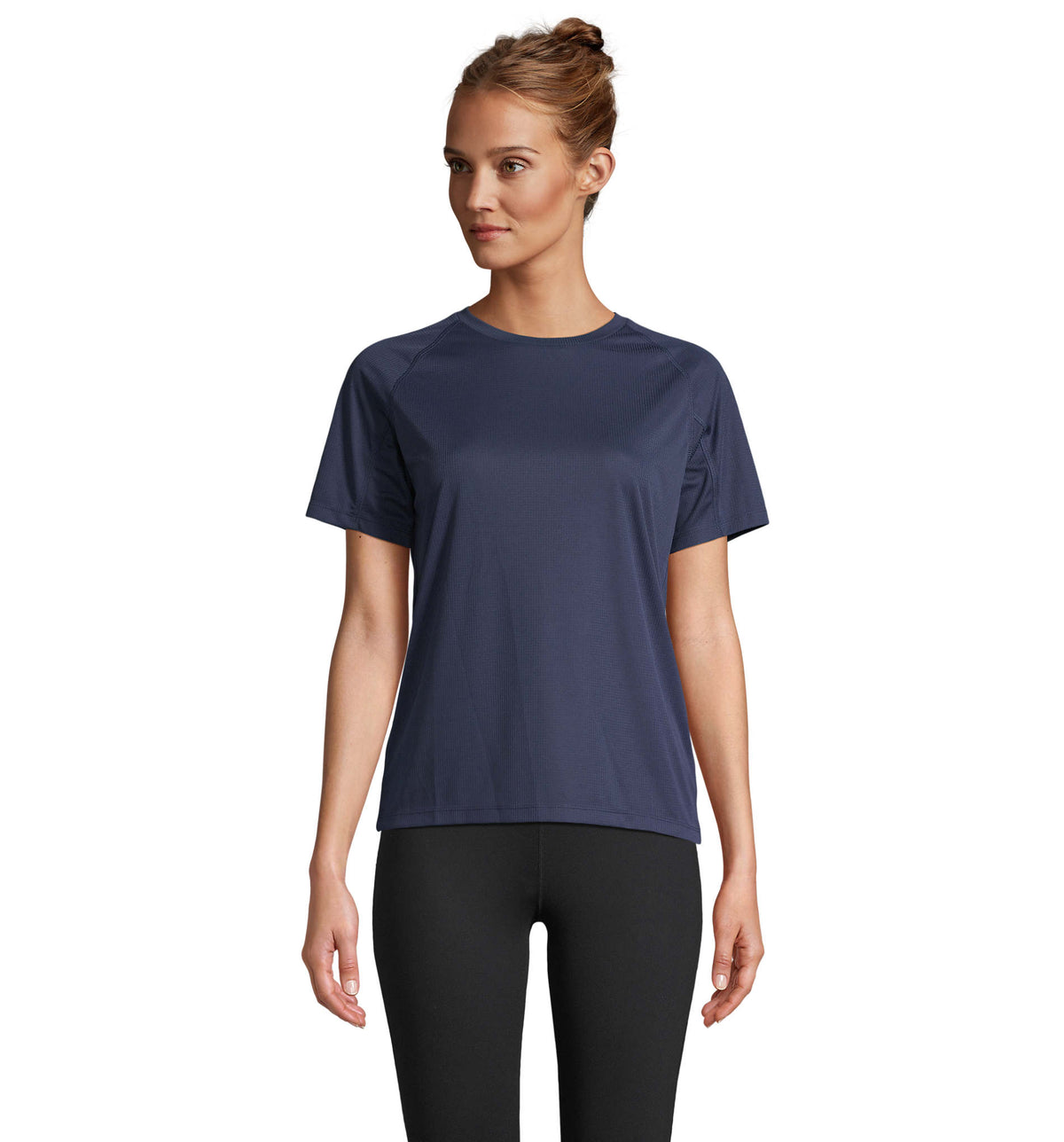 RAGLAN T-SHIRT Vortex Women in franse marine