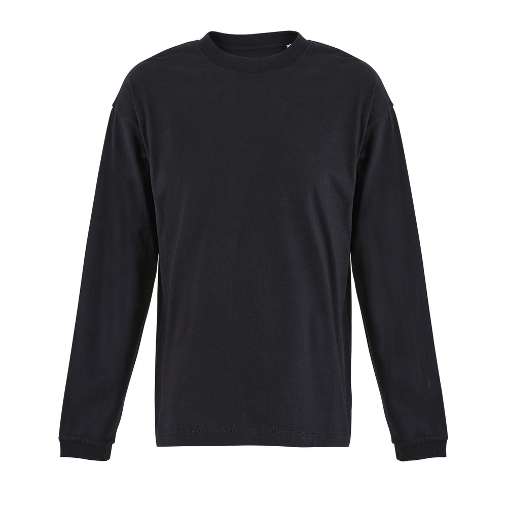 T-SHIRT 220 g Legacy Lsl in diep zwart