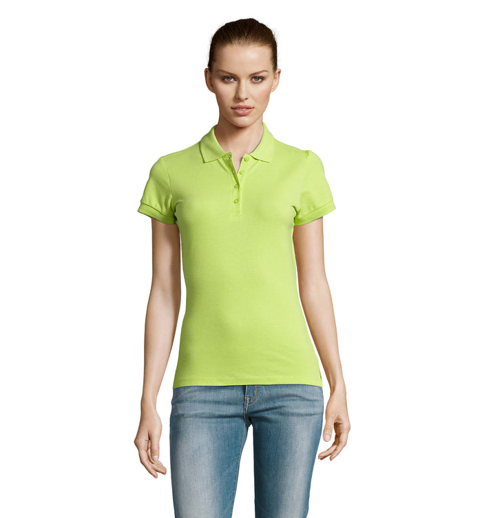 Dames polo 170 g bedrukken – Passion