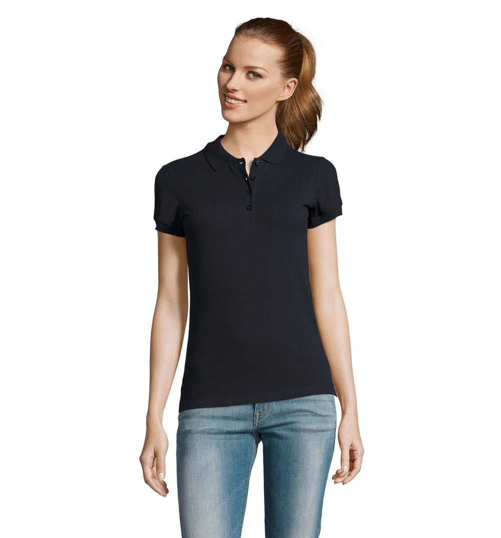 Dames polo 170 g Passion in marine