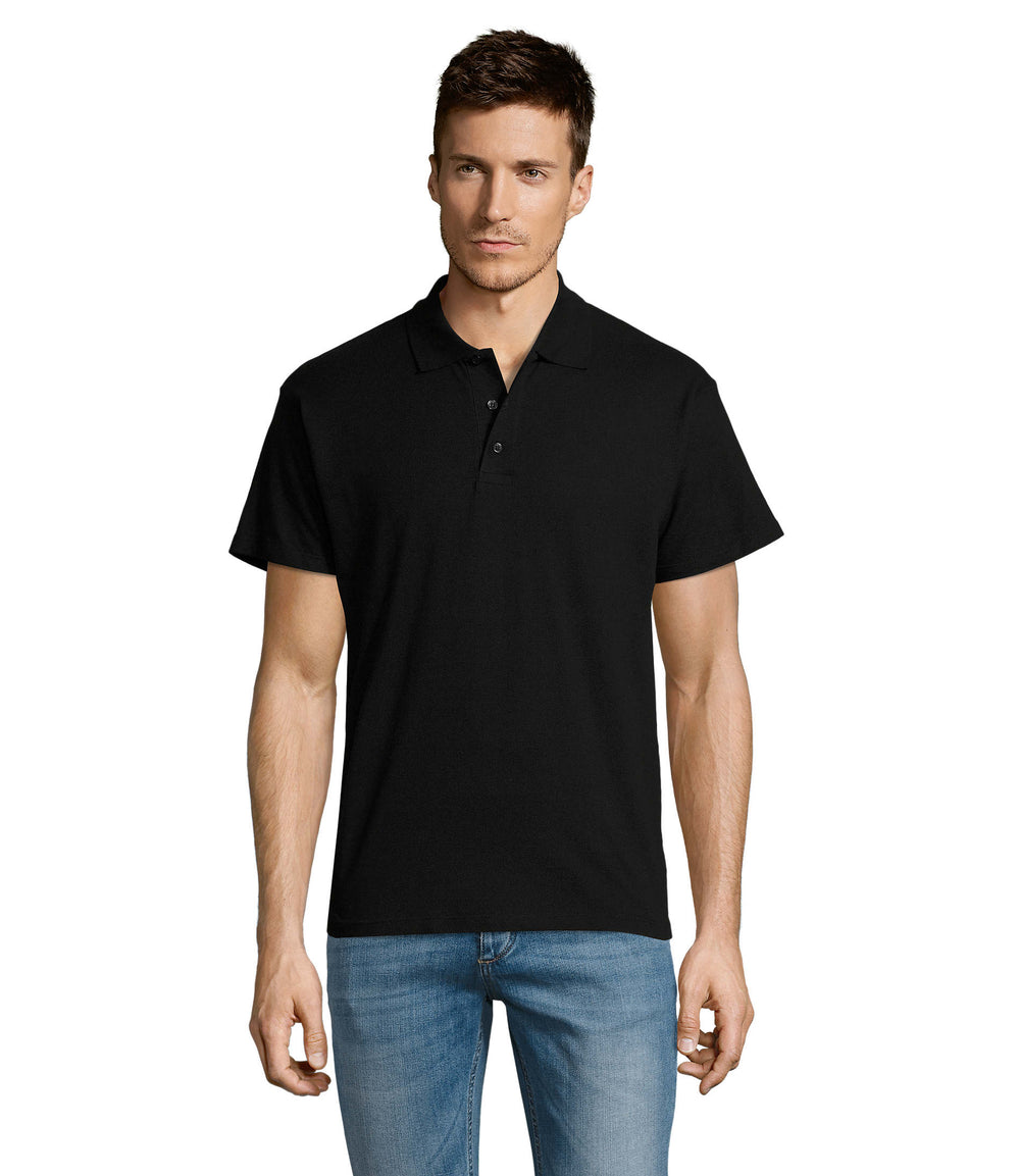 HEREN Polo 170 g Summer Ii in zwart