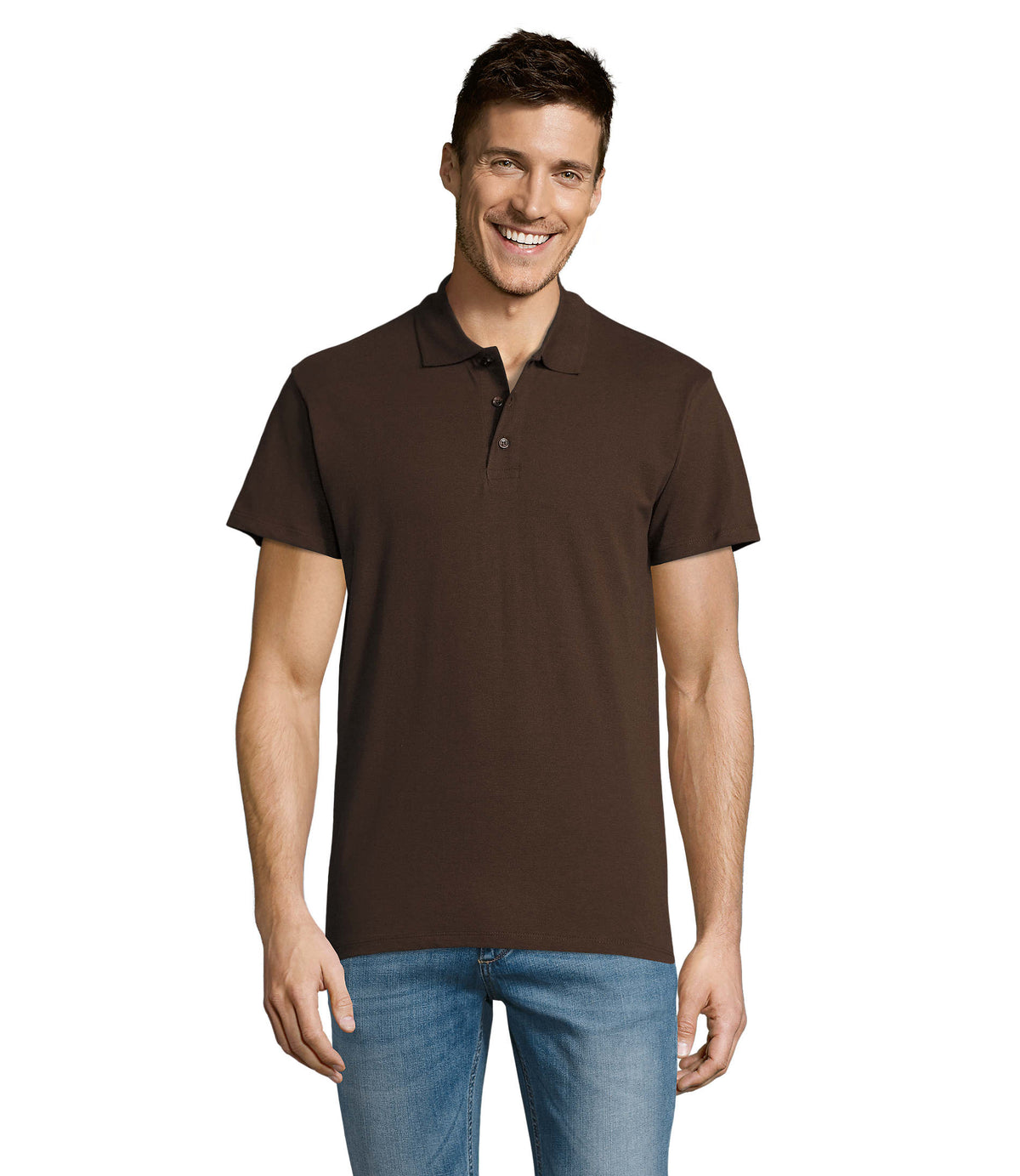 HEREN Polo 170 g Summer Ii in chocolate