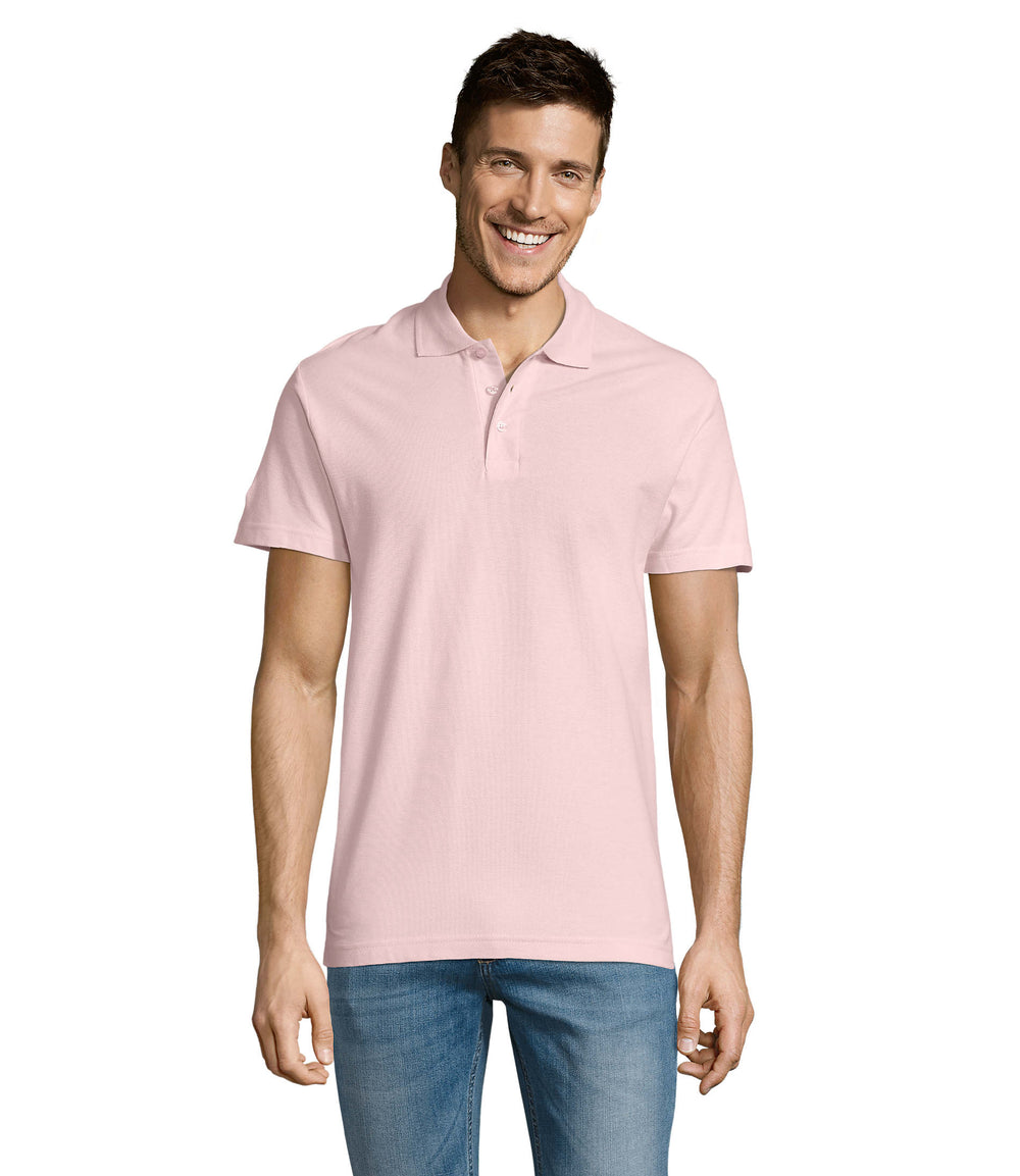 HEREN Polo 170 g Summer Ii in roze