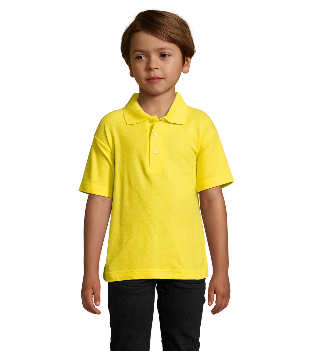Polo 170 g Summer Ii Kids in goud