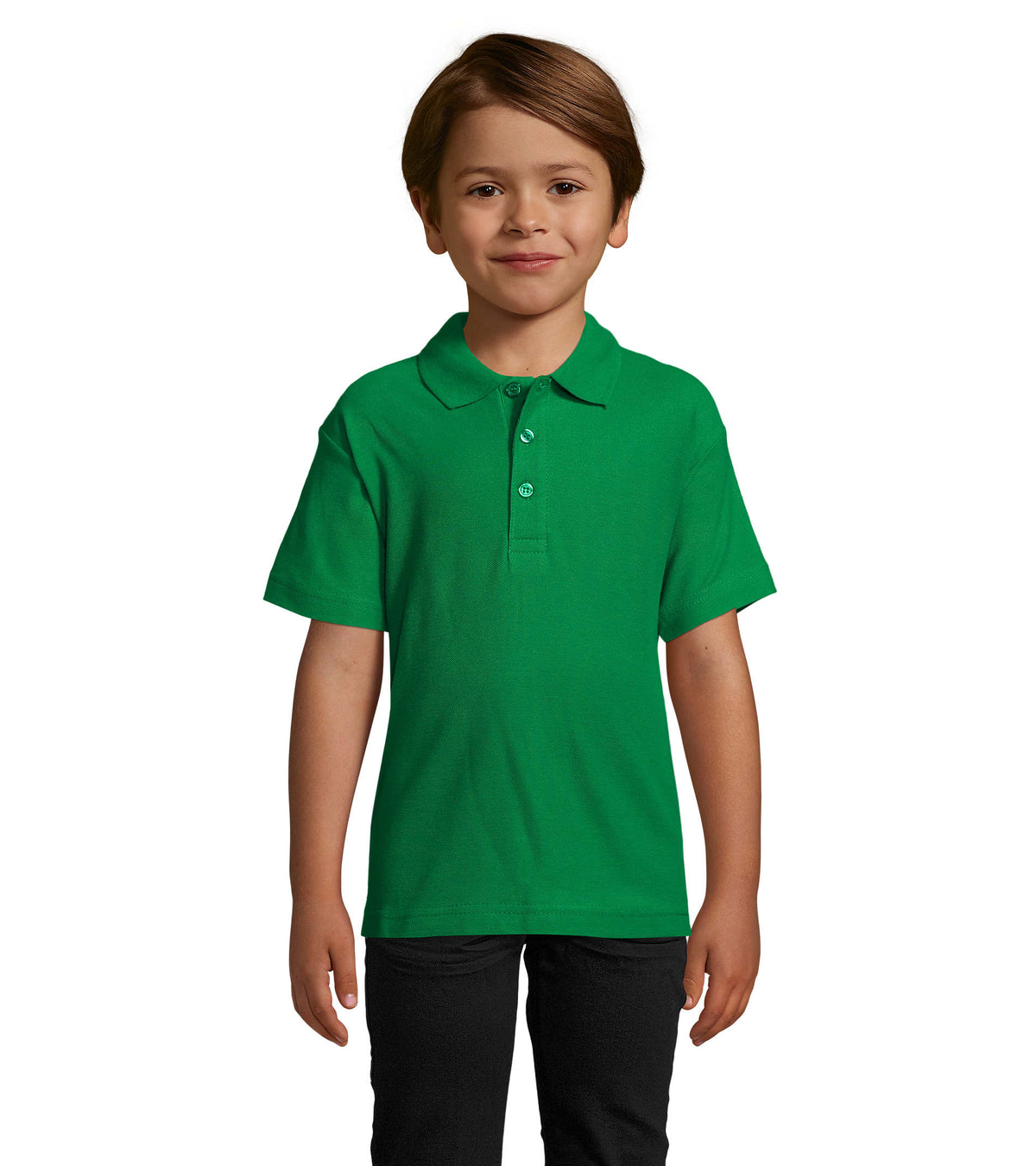 Polo 170 g Summer Ii Kids in helder groen