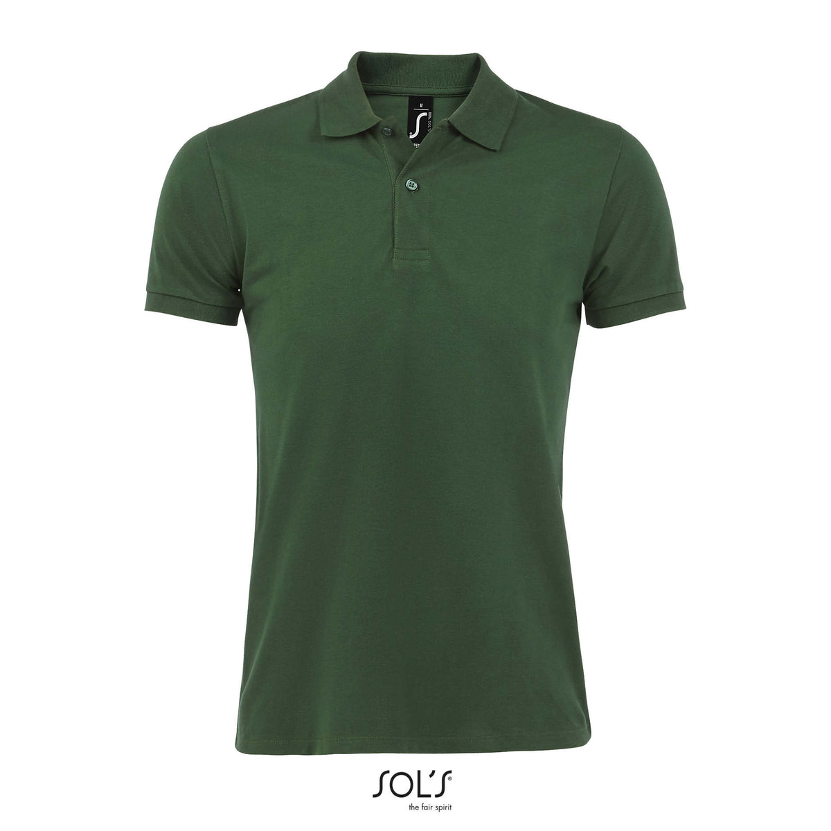 PERFECT HEREN Polo 180 g Perfect Men in flesgroen