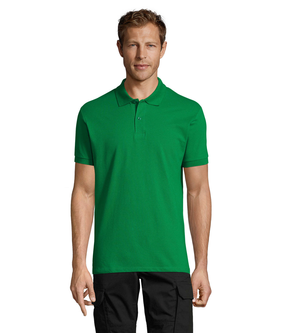 PERFECT HEREN Polo 180 g Perfect Men in helder groen