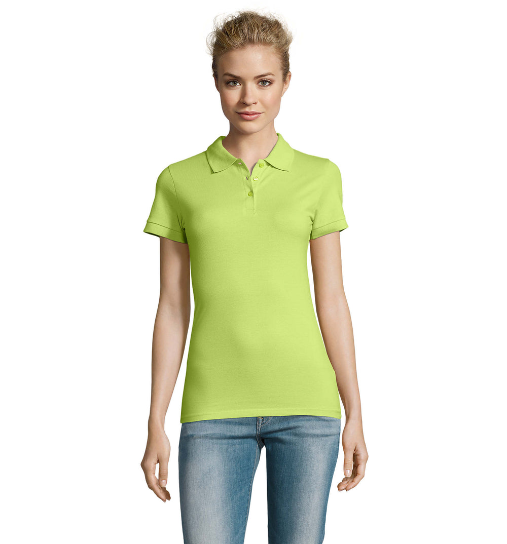 PERFECT dames polo 180 g Perfect Women in apple green