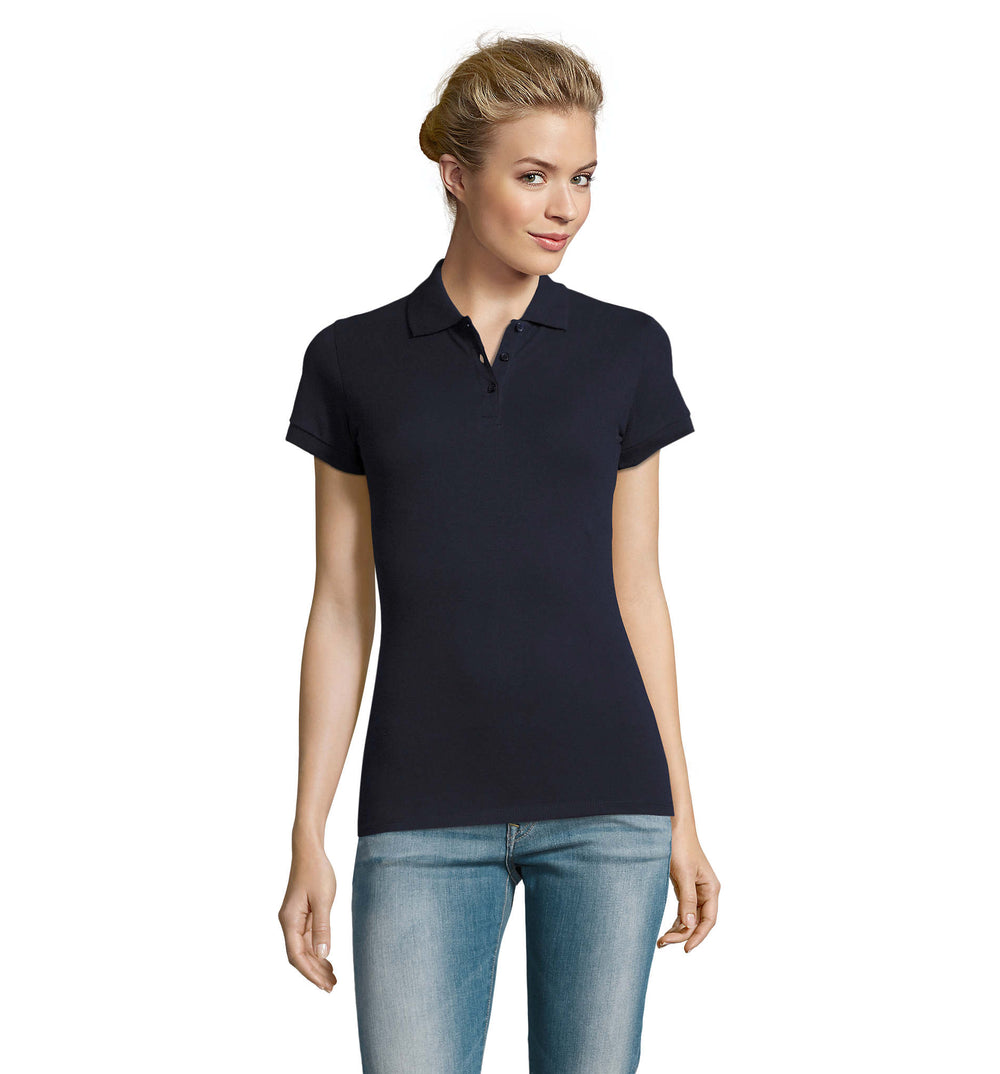 PERFECT dames polo 180 g Perfect Women in franse marine