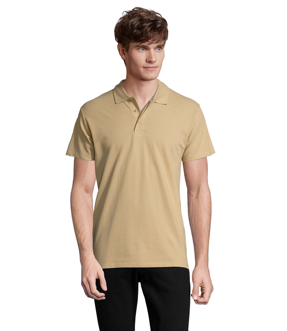 HEREN Polo 210 g Spring Ii in sand