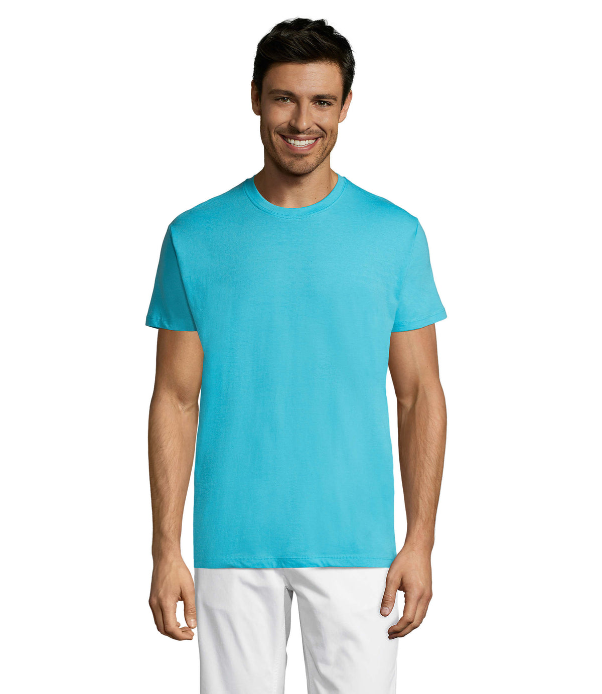 Uni T-Shirt 150 g Regent in atolblauw