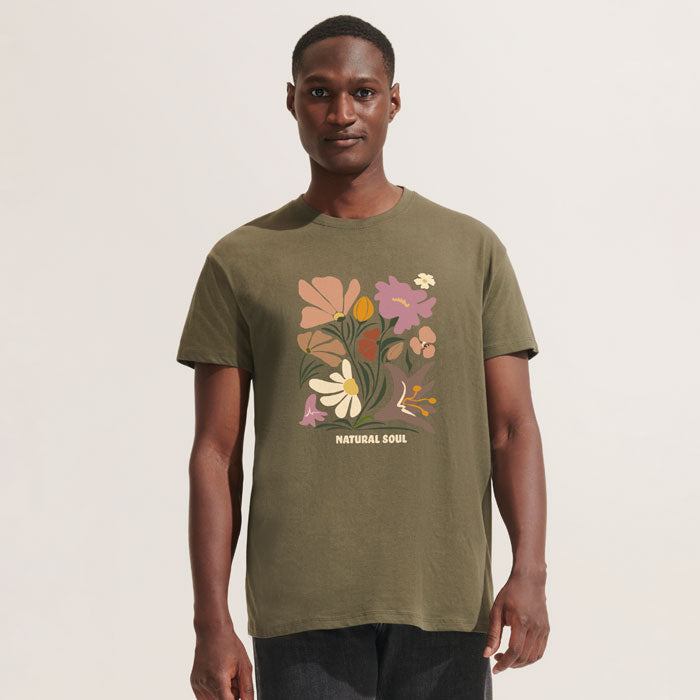 Uni T-Shirt 150 g Regent met een bedrukking als voorbeeld