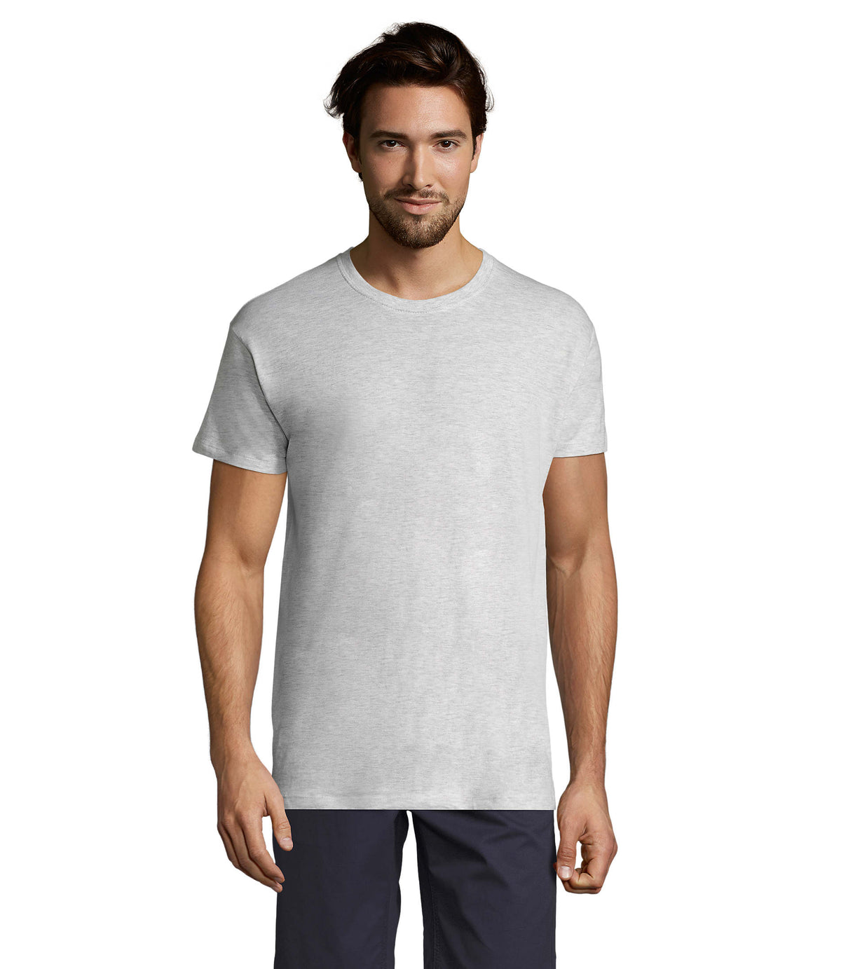 Uni T-Shirt 150 g Regent in asgrijs