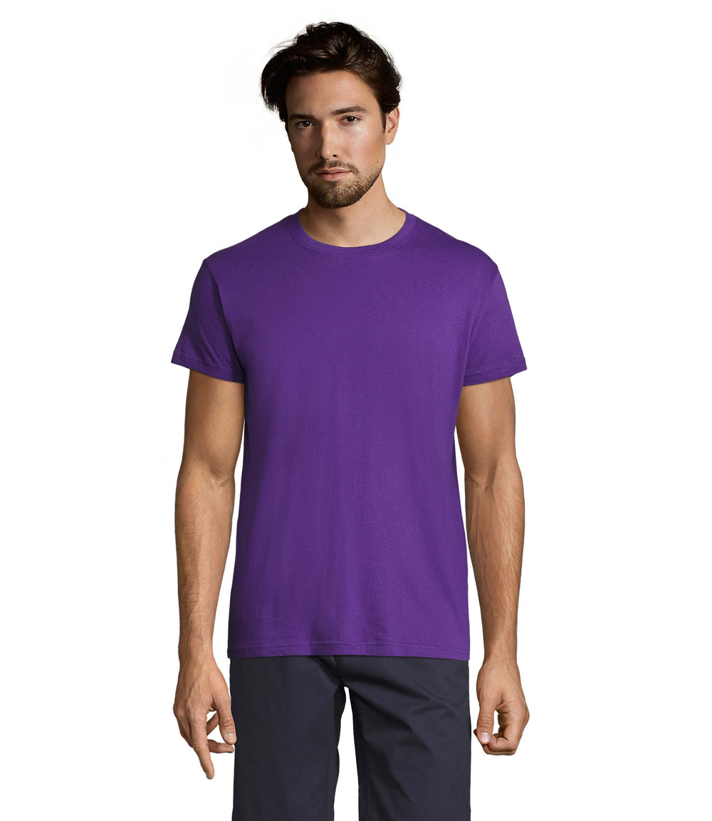 Uni T-Shirt 150 g Regent in donker paars