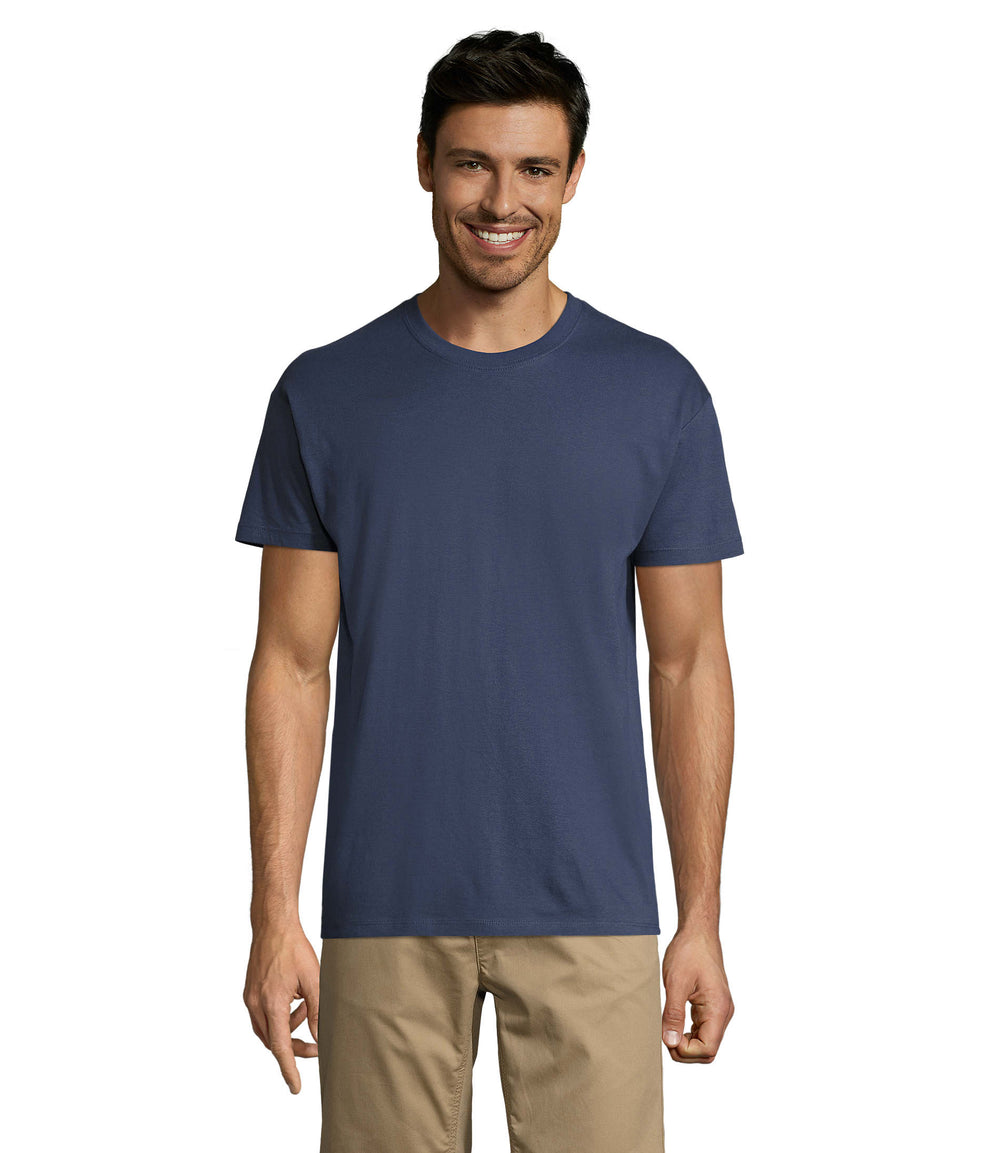 Uni T-Shirt 150 g Regent in denim