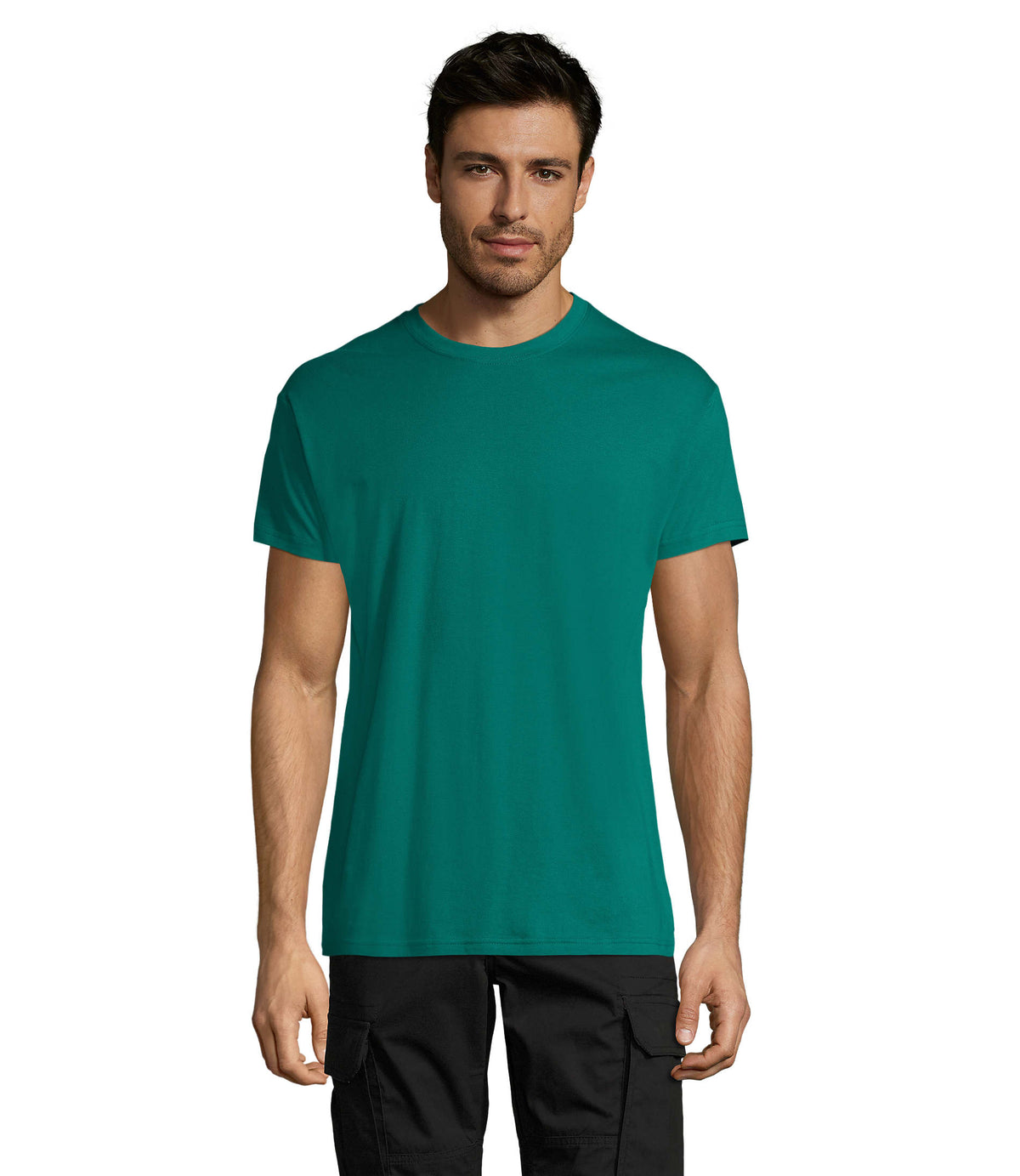 Uni T-Shirt 150 g Regent in smaragdgroen