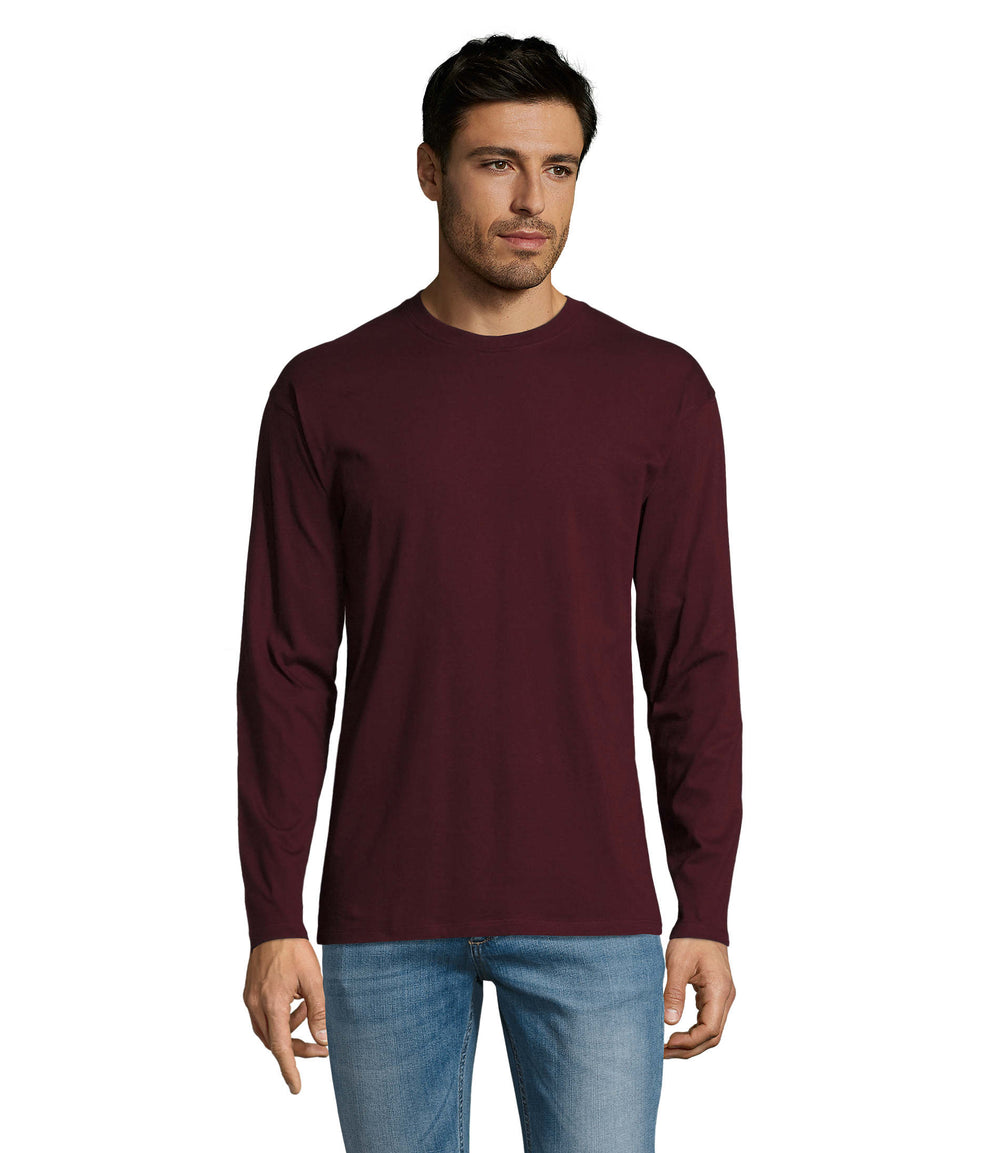 HEREN T-Shirt 150 g Monarch in oxblood