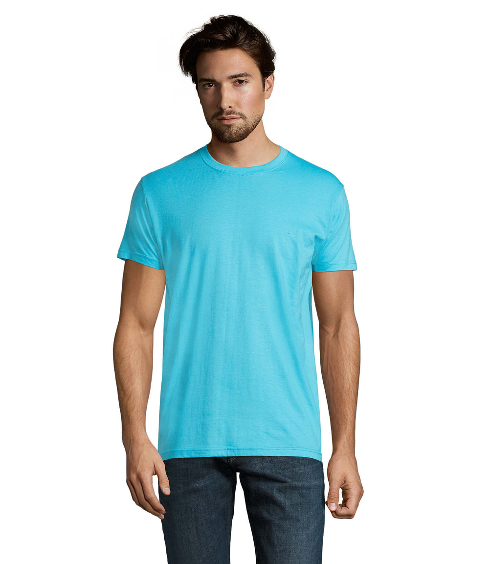 MEN T-Shirt 190 g Imperial in atolblauw