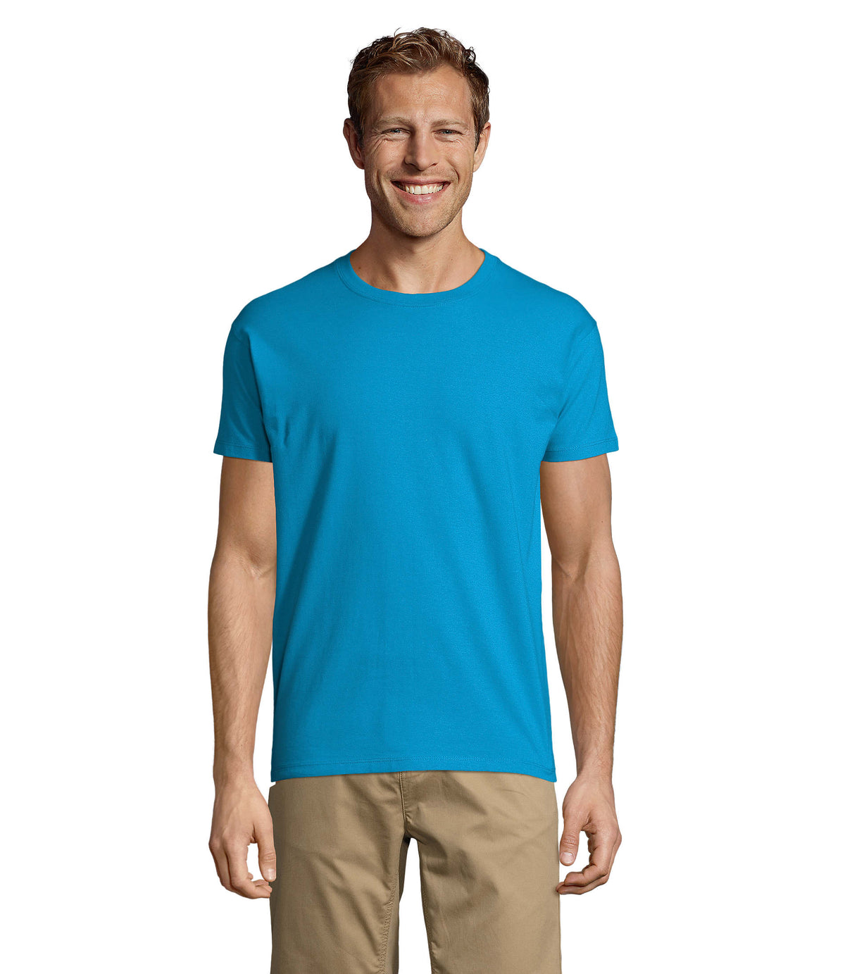MEN T-Shirt 190 g Imperial in aqua