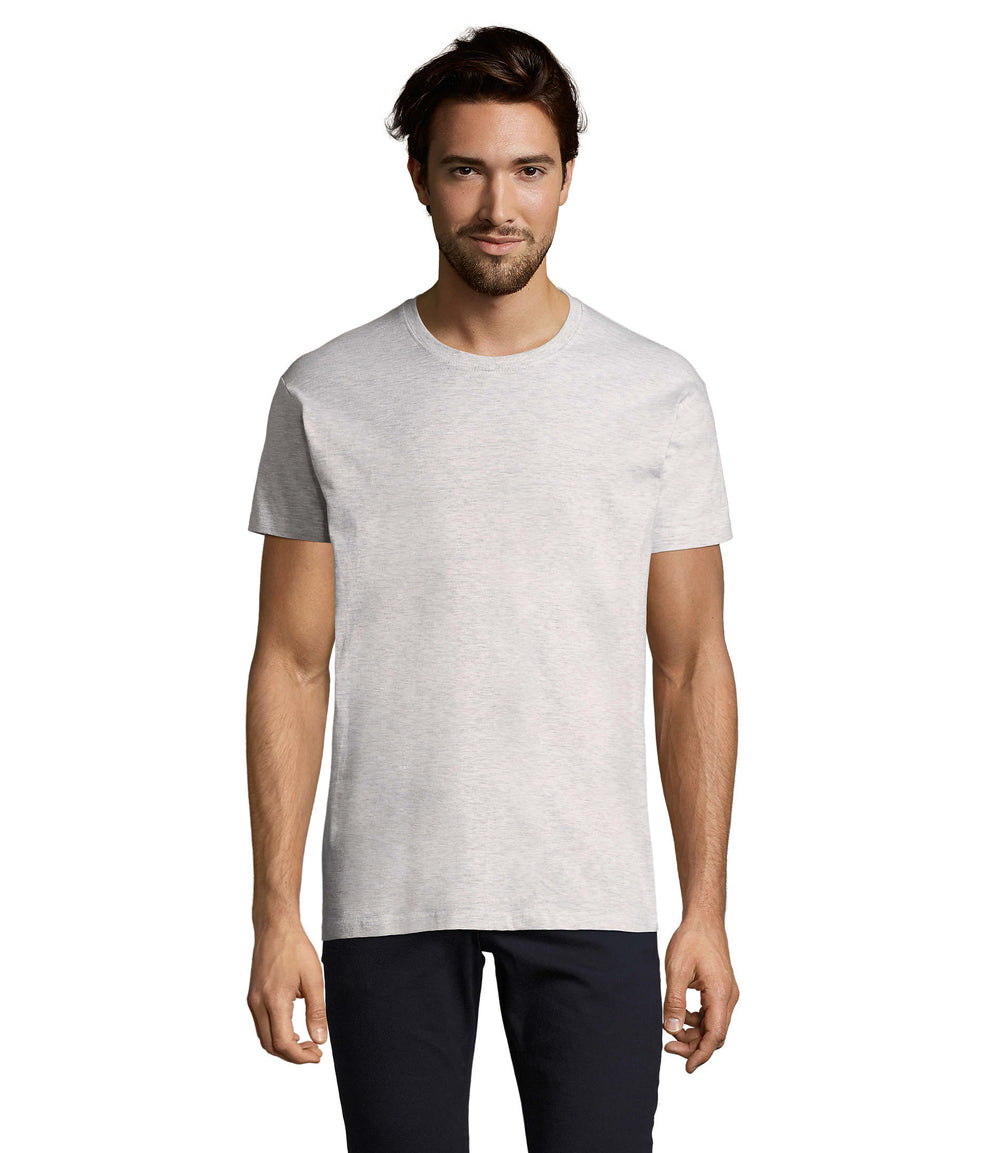 MEN T-Shirt 190 g Imperial in asgrijs