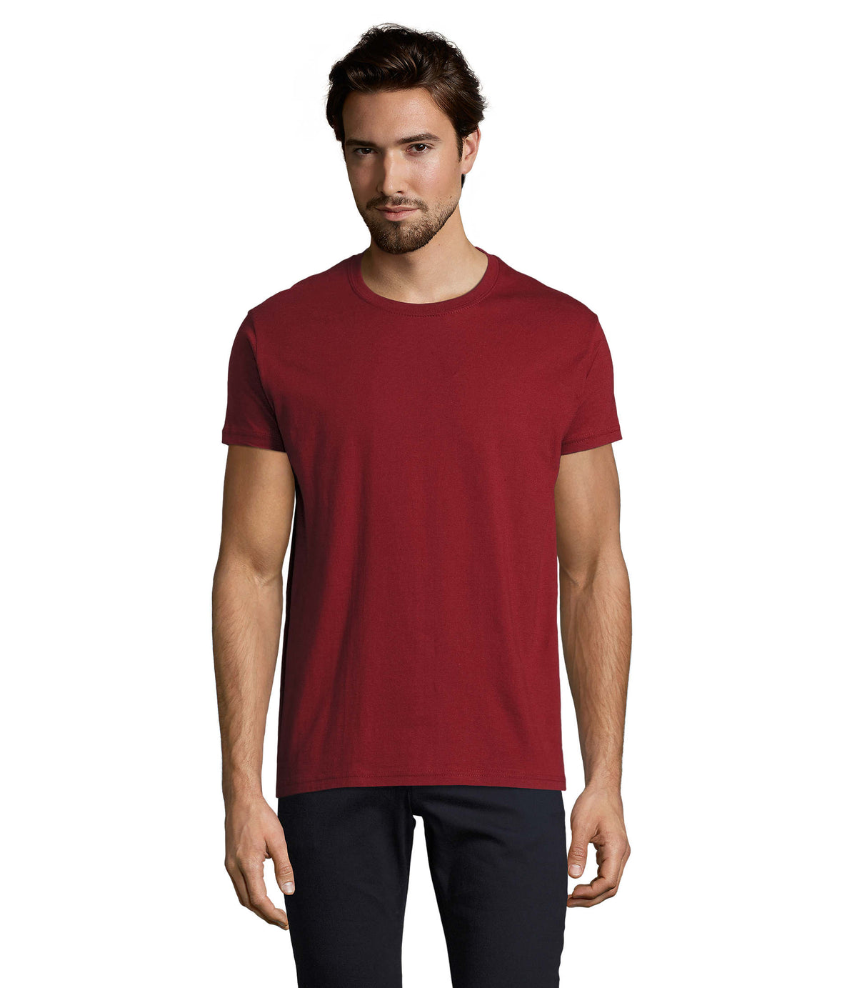 MEN T-Shirt 190 g Imperial in chili red