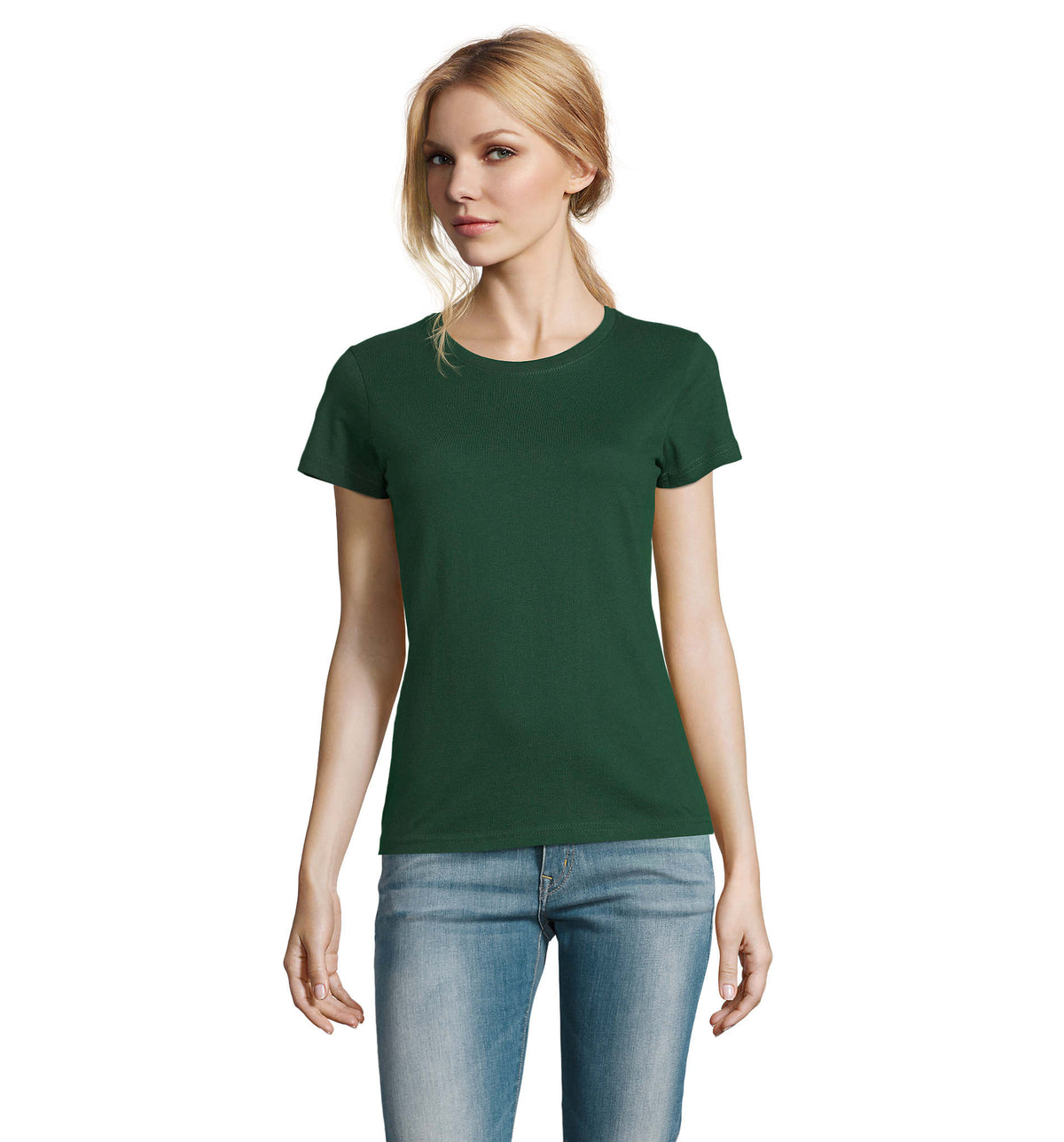 IMPERIAL DAMES T-Shirt 190 g Imperial Women in flesgroen