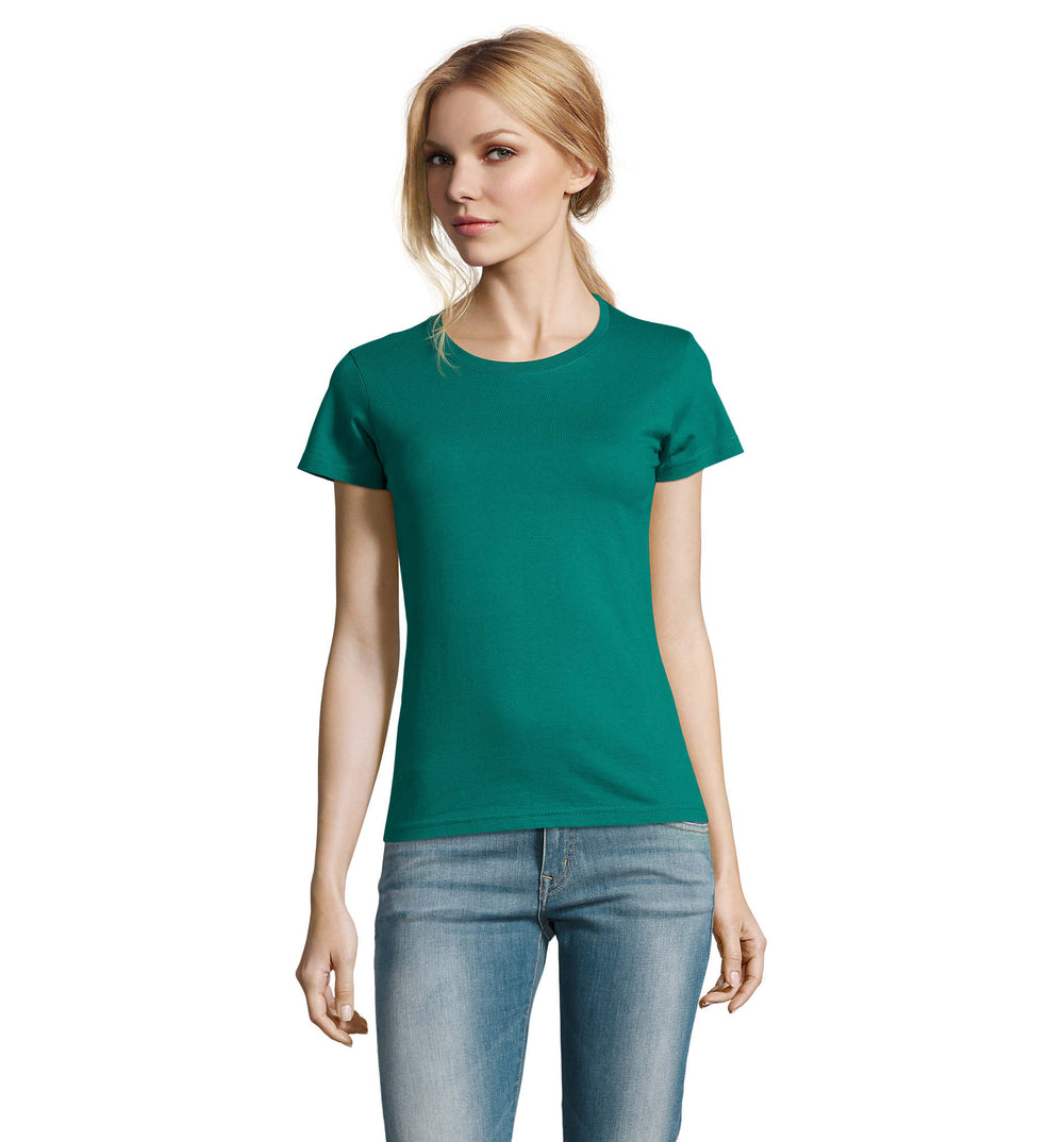 IMPERIAL DAMES T-Shirt 190 g Imperial Women in smaragdgroen