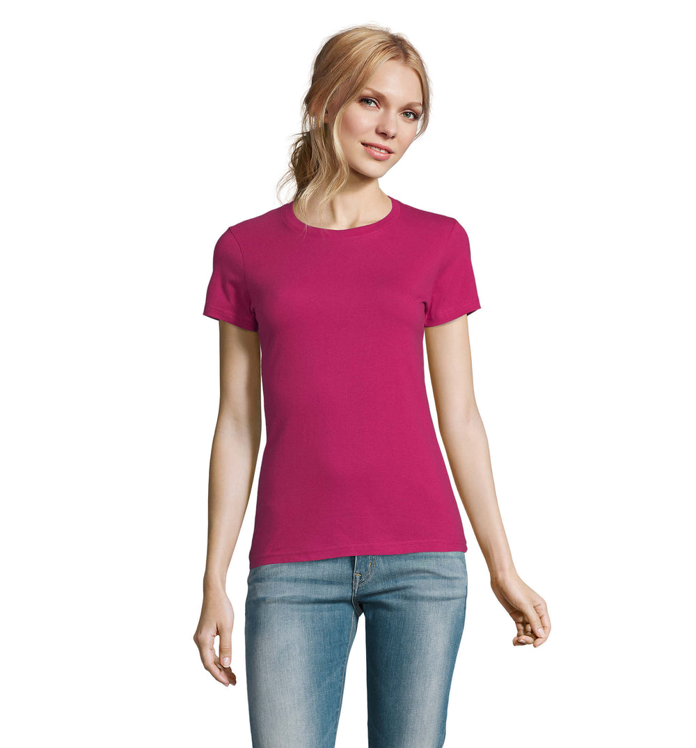 IMPERIAL DAMES T-Shirt 190 g Imperial Women in fuchsia