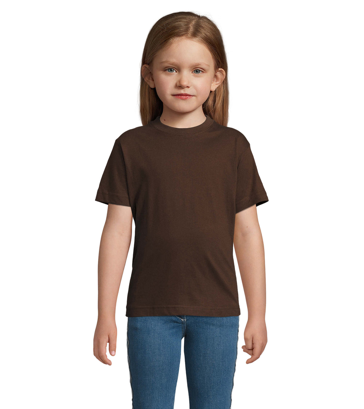 IMPERIAL kind t-shirt 190 g Imperial Kids in chocolate
