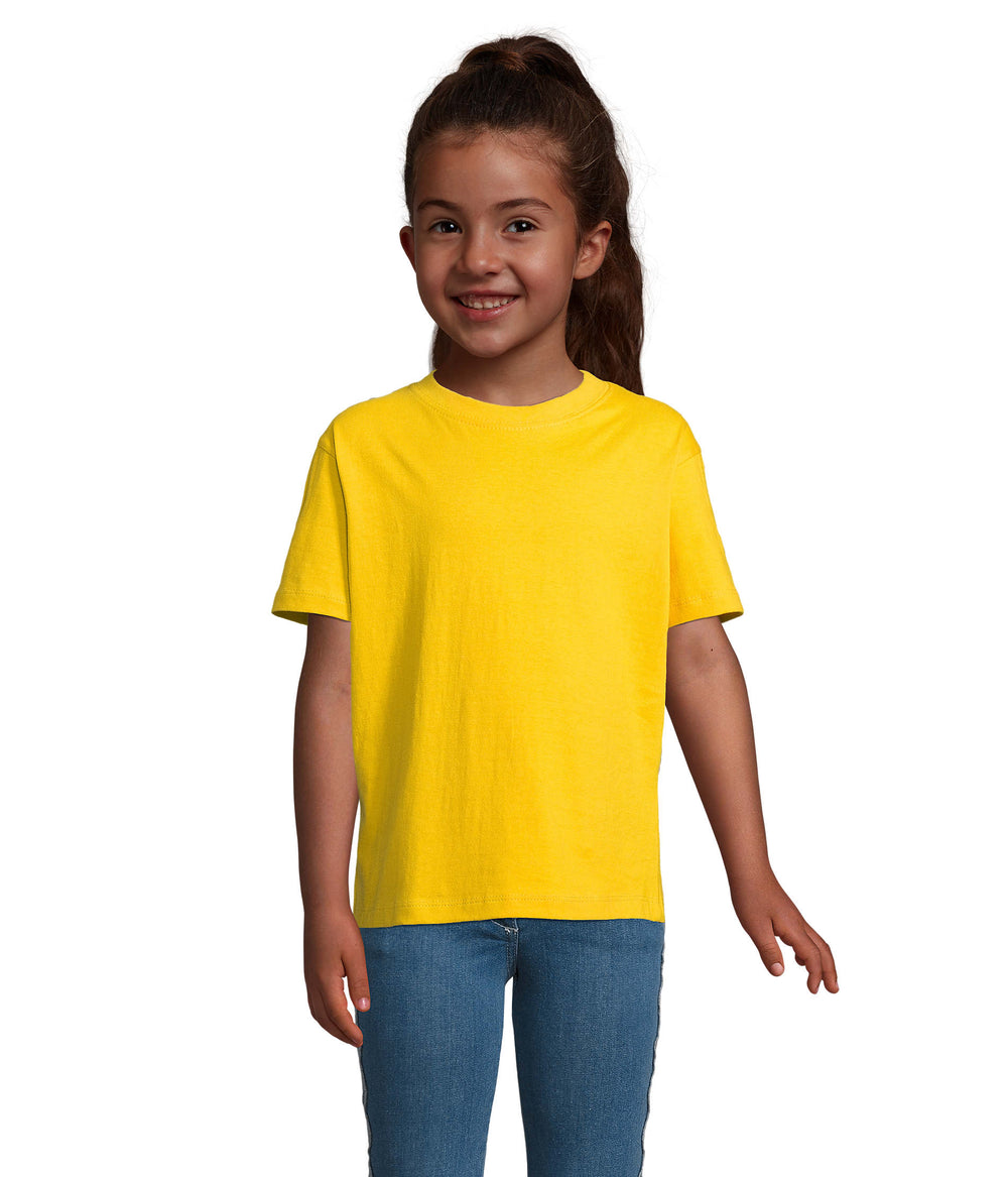 IMPERIAL kind t-shirt 190 g Imperial Kids in goud