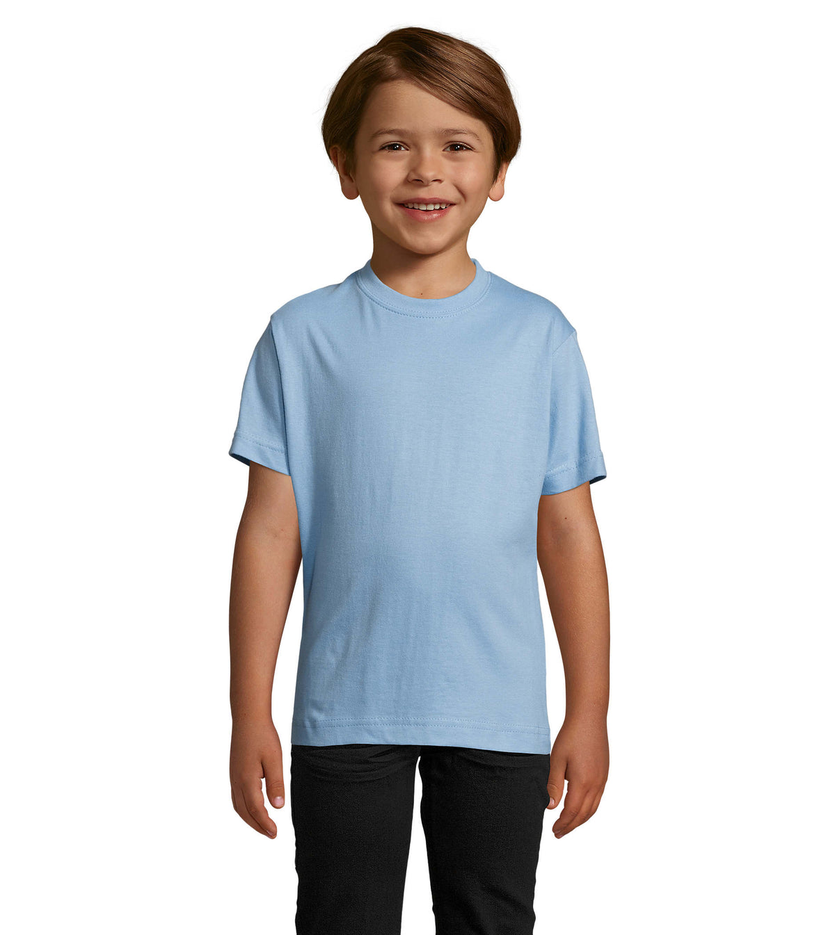 IMPERIAL kind t-shirt 190 g Imperial Kids in hemels blauw